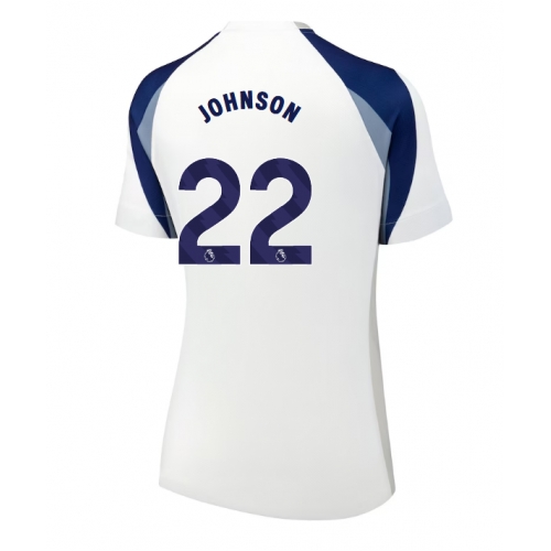 Billige Fotballdrakt Tottenham Hotspur Brennan Johnson #22 Replika Hjemmedrakt Dame 2025-26 Kortermet Billige Fotballdrakt Tottenham Hotspur Brennan Johnson #22 Replika Hjemmedrakt Dame 2025-26 Kortermet